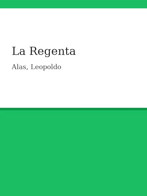 La Regenta