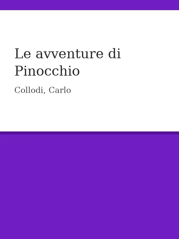 Le avventure di Pinocchio
